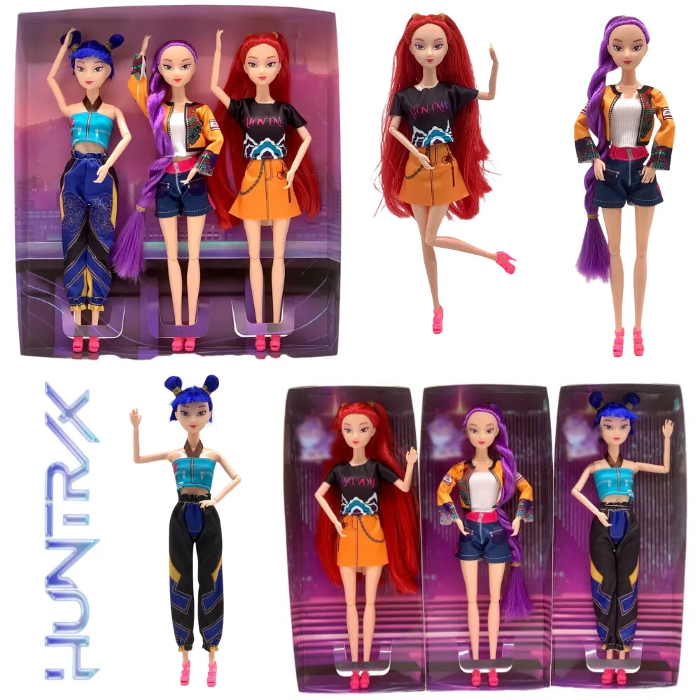 2025 أنيمي KPop شيطان الصيادين دمية لعبة من الفينيل رومي ميرا زوي شخصية قناع الفينيل تمثال هدية عيد ميلاد مروحة نادي مفاجأة الهدايا