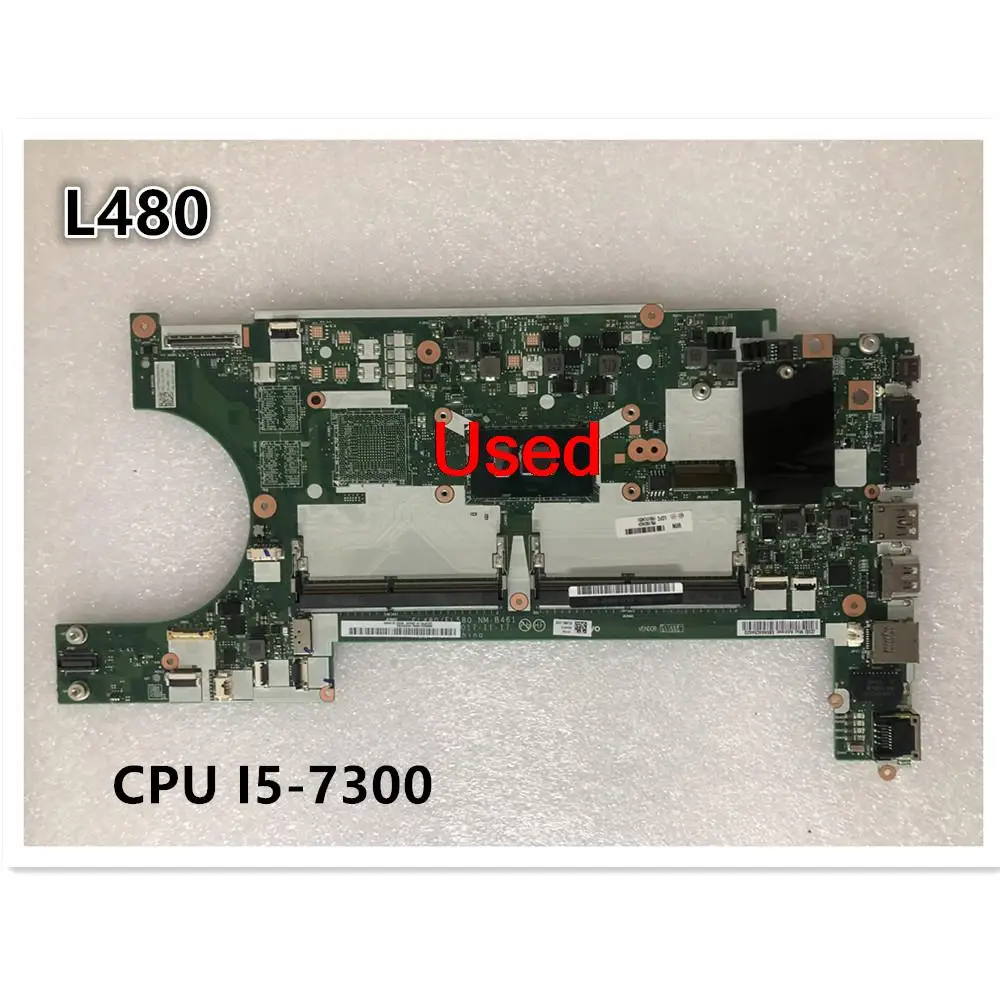 NM-B461 For Lenovo Thinkpad L480 L580 Laptop Motherboard With I3/I5/I7 CPU UMA 100% Tested OK