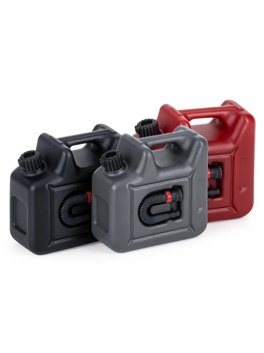 Mini Fuel Tank Camping Oil Barrel Luggage Rack Box Decoration Part for 1/10 Traxxas TRX4 TRX6 SCX10 D90 RC4WD RC Crawler Car DIY