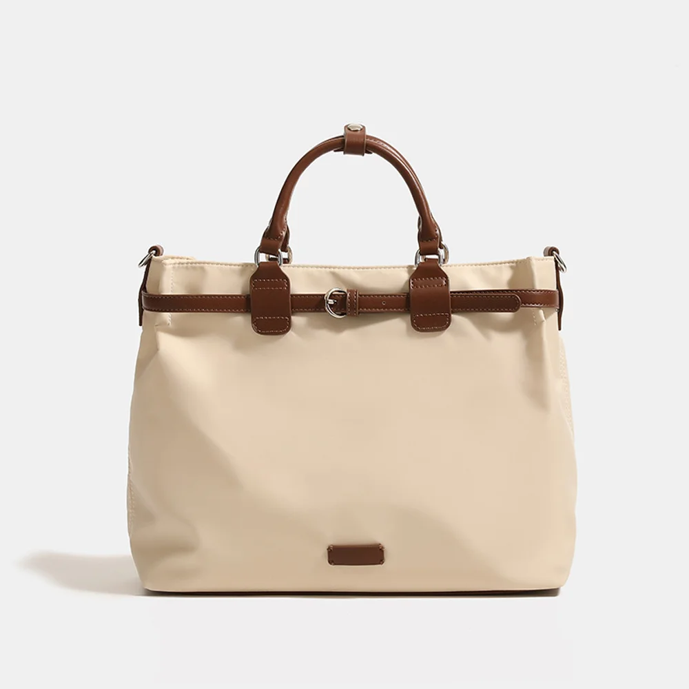 حقيبة ظهر ذات سعة كبيرة للنساء، حقيبة يد جديدة راقية، حقيبة كمبيوتر، حقيبة حمل كروس متعددة الاستخدامات