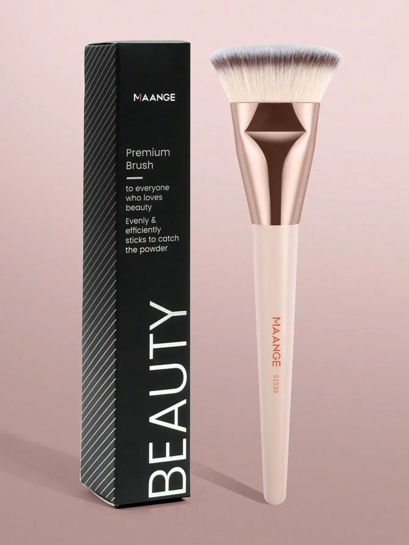 

MAANGE 1 Set Professional Makeup Brush Kit, Includes Blush Brush, Powder Brush, Foundation Brush, Contour Brush, Bronzer Brush, Powder Brush, Suitable For Daily Facial Makeup, Travel Makeup Brush Set Includes Foundation Brush, Concealer Brush, Blush Brush
