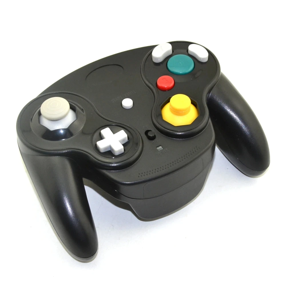 2.4GHz game Controller Wireless Game pad joystick for GameCube for NGC for Wii shock turbo clear function NOT bluetooth