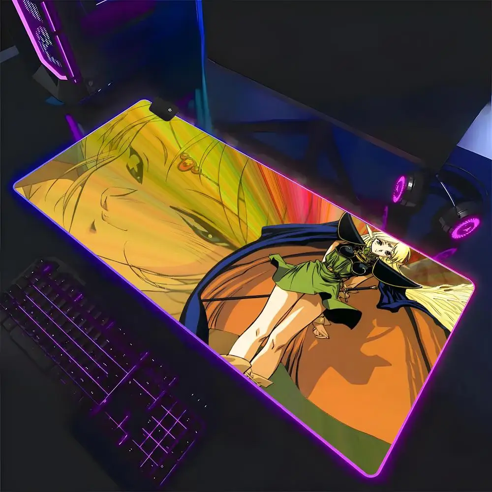 

1pc anime R-record of L-lodoss War Mouse Pad Mousepad Large Gaming LockEdge Thickened Computer Keyboard Table Desk Mat