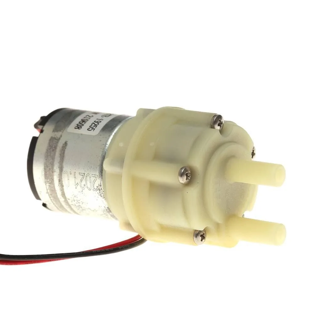 DC6-12V Small 528 Water Pump with DC Motor 1. 3L/1.7L/Min Large Water Flow Self-priming Pump for Drinking Mini Water Pump