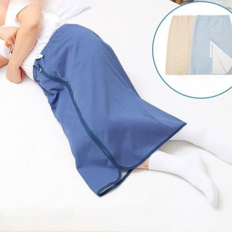 Reusable Waterproof and Leak-proof Sleeping Skirt Bedridden Elderly People Bed Mattress Skirt Protector Incontinence Diaper Pad
