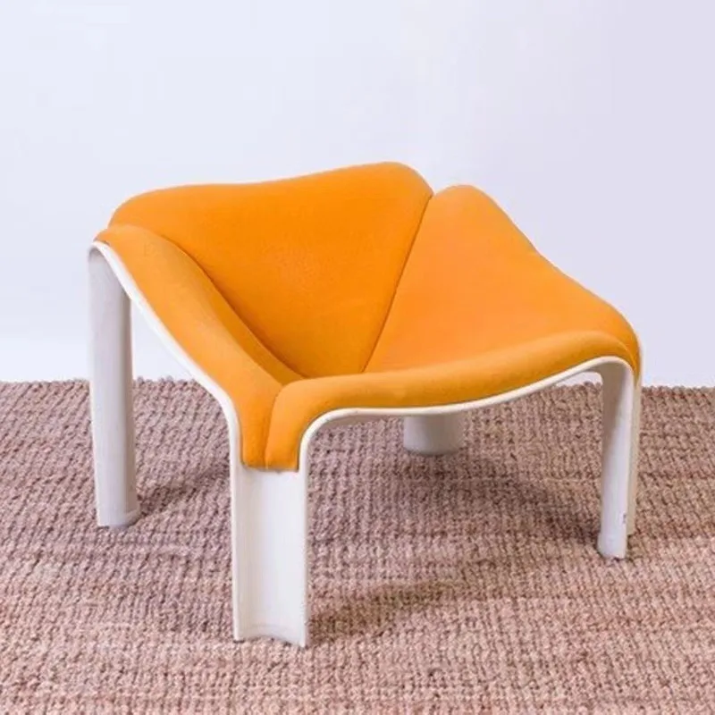 Special-shaped single leisure chair designer model room living room Internet celebrity outdoor sofa chair