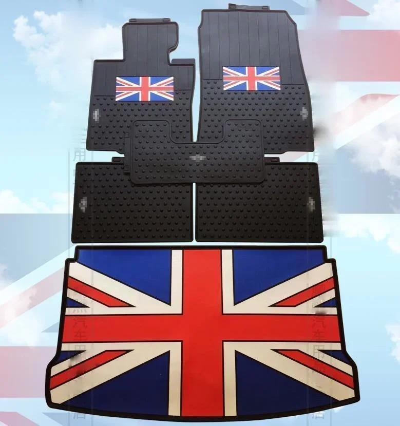 

Custom Rubber Car Floor Mats+boot Mats for Mini PACEMAN Countryman Cooper S Fun One R60 No Odor Waterproof Trunk CarpetsR61