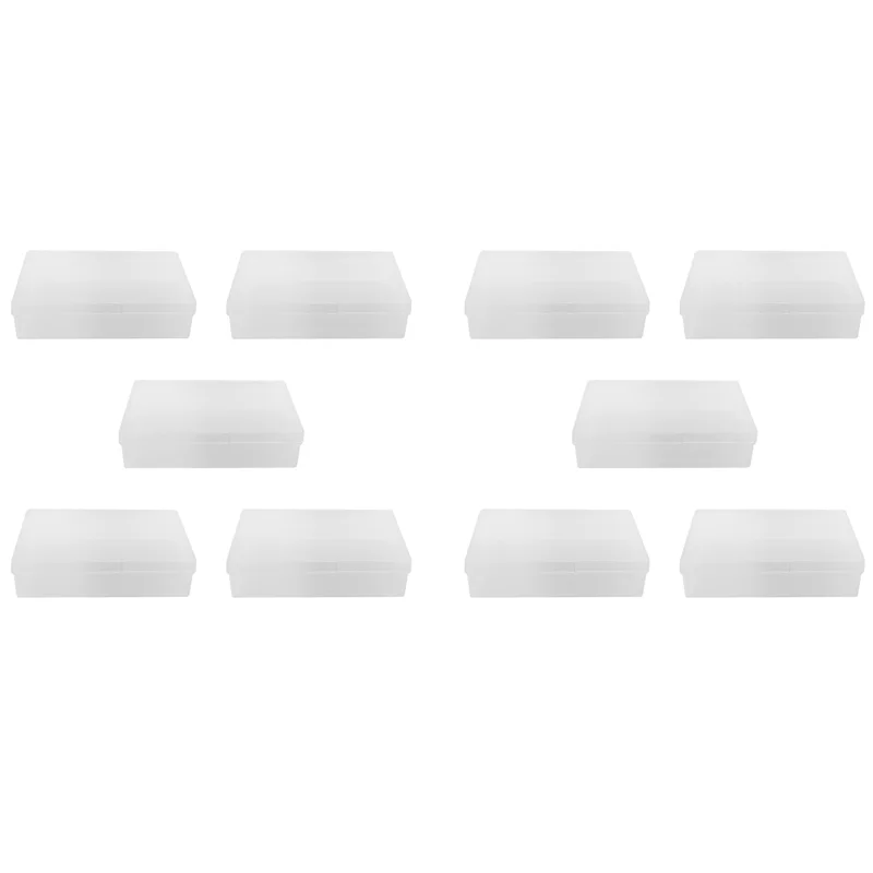 

50 шт., коробка для игральных карт, чехол для коллекционных карточек, органайзер для хранения карт, прозрачный чехол для карт, пластиковая коробка для хранения игровых карт