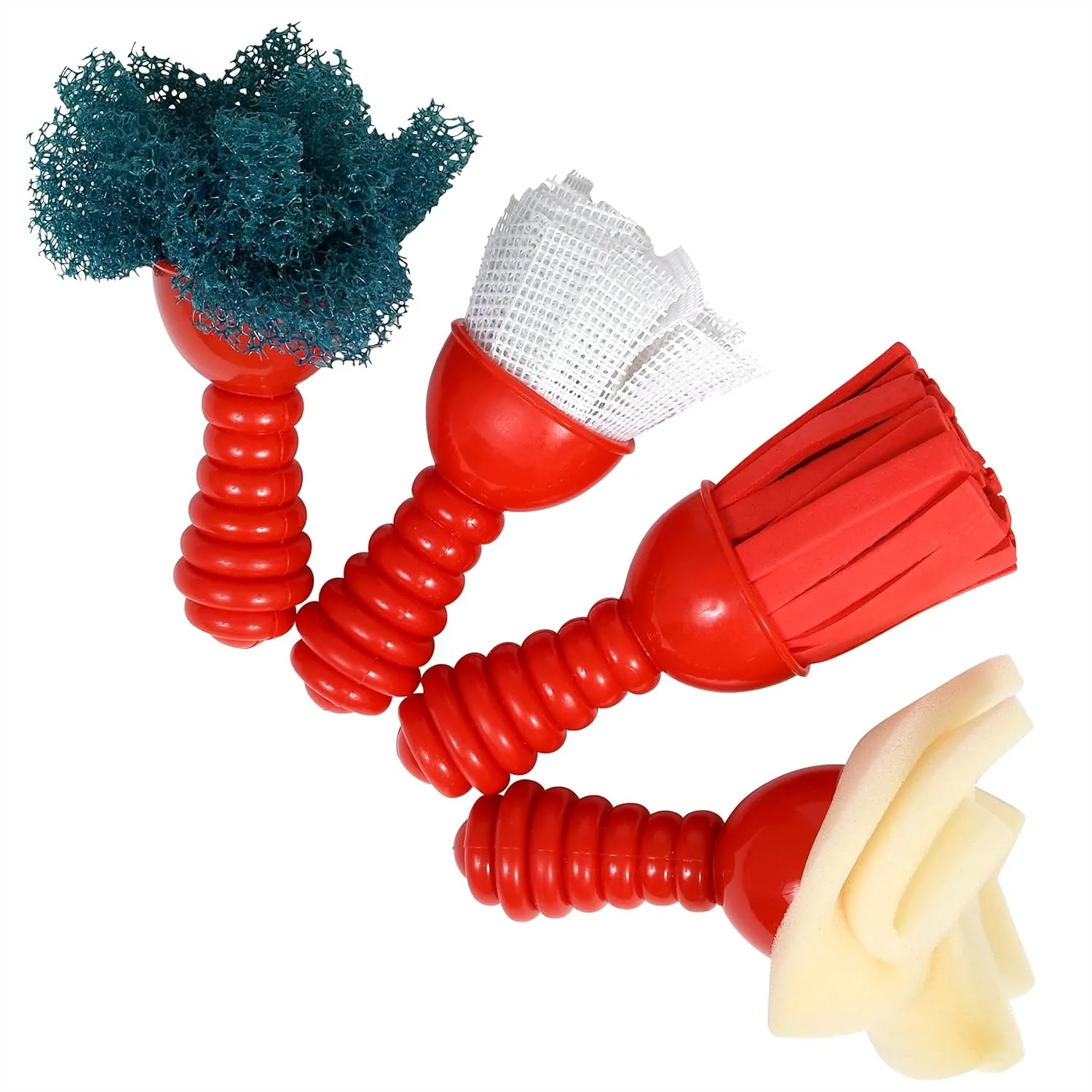 

Jumbo Paint Brushes for Toddlers with 4 Textured Tips for DIY Art Effects