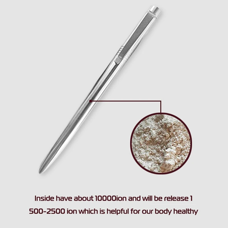 Negativo Ion Energy Pen para Ativação, NANO Wand, Alcaline Water Activation Stick, 4 PCs