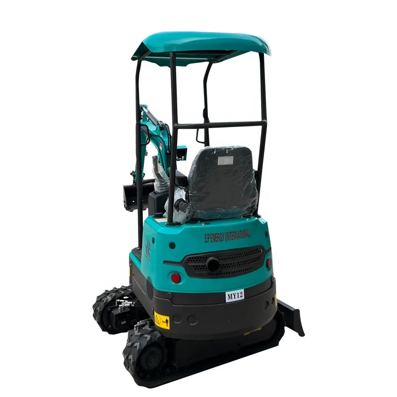 Mini Excavators Diesel Engine 0.8 Ton Compact Bager Small Diggers  Backho 1 Ton  Prices