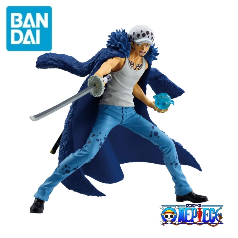 

В наличии Bandai, оригинальный цельный Banpresto Trafalgar D Water Law, 100% оригинальные праздничные подарки, фигурка, модель, украшения, статуя