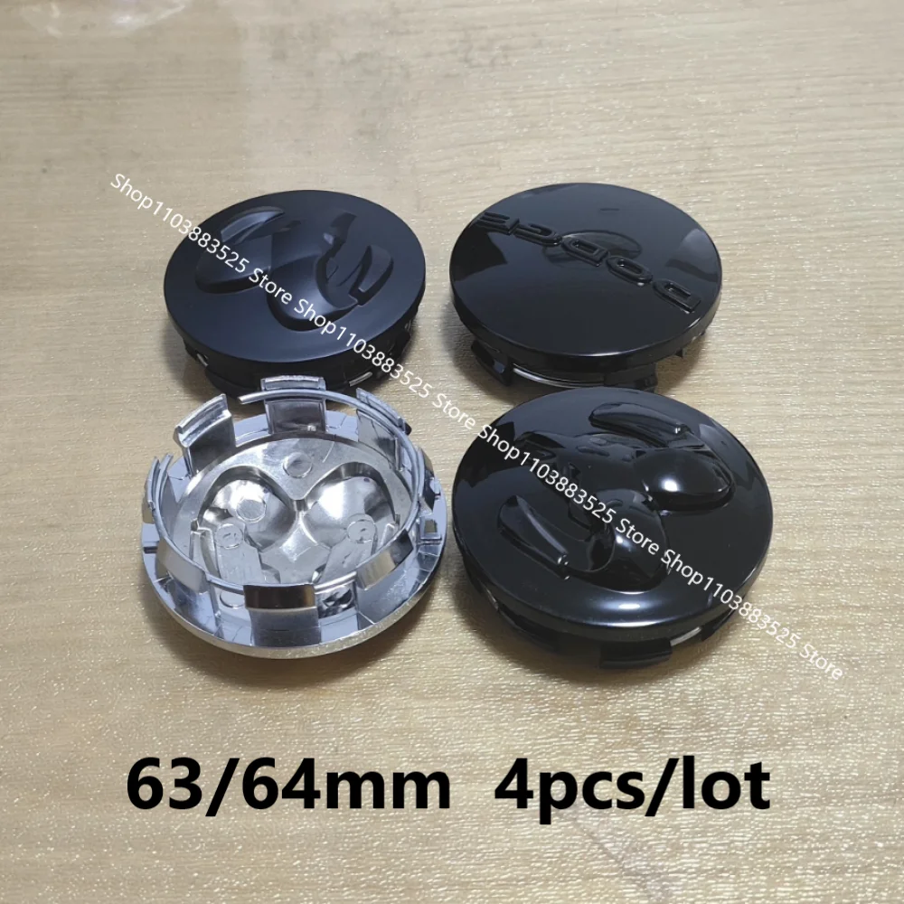 

4pcs Car 54/64mm Wheel Center Hub Caps For Dodge Challenger Chrysler 300 Journey Caliber Durango Caravan Car hubcap Accessories
