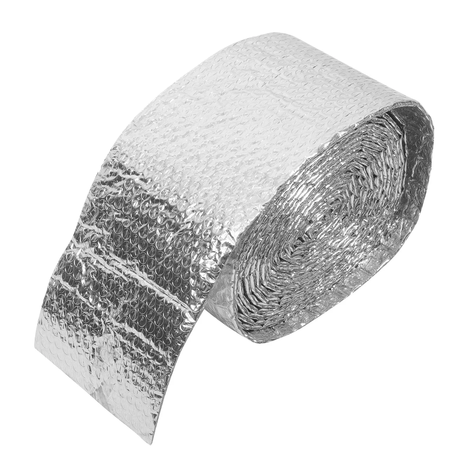 Thermal Insulation Bubble Film Roll – Reflective Aluminum Foil for Roof, Walls, Cars & Greenhouses, Abrasion Resistant