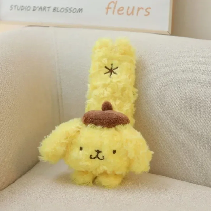 

PomPomPurin Anime Kawaii Fashion Car Seat Head Pillow Cute Cartoon Ins Shoulder Pillow Four Seasons Lovely Doll Gifts for Kids
