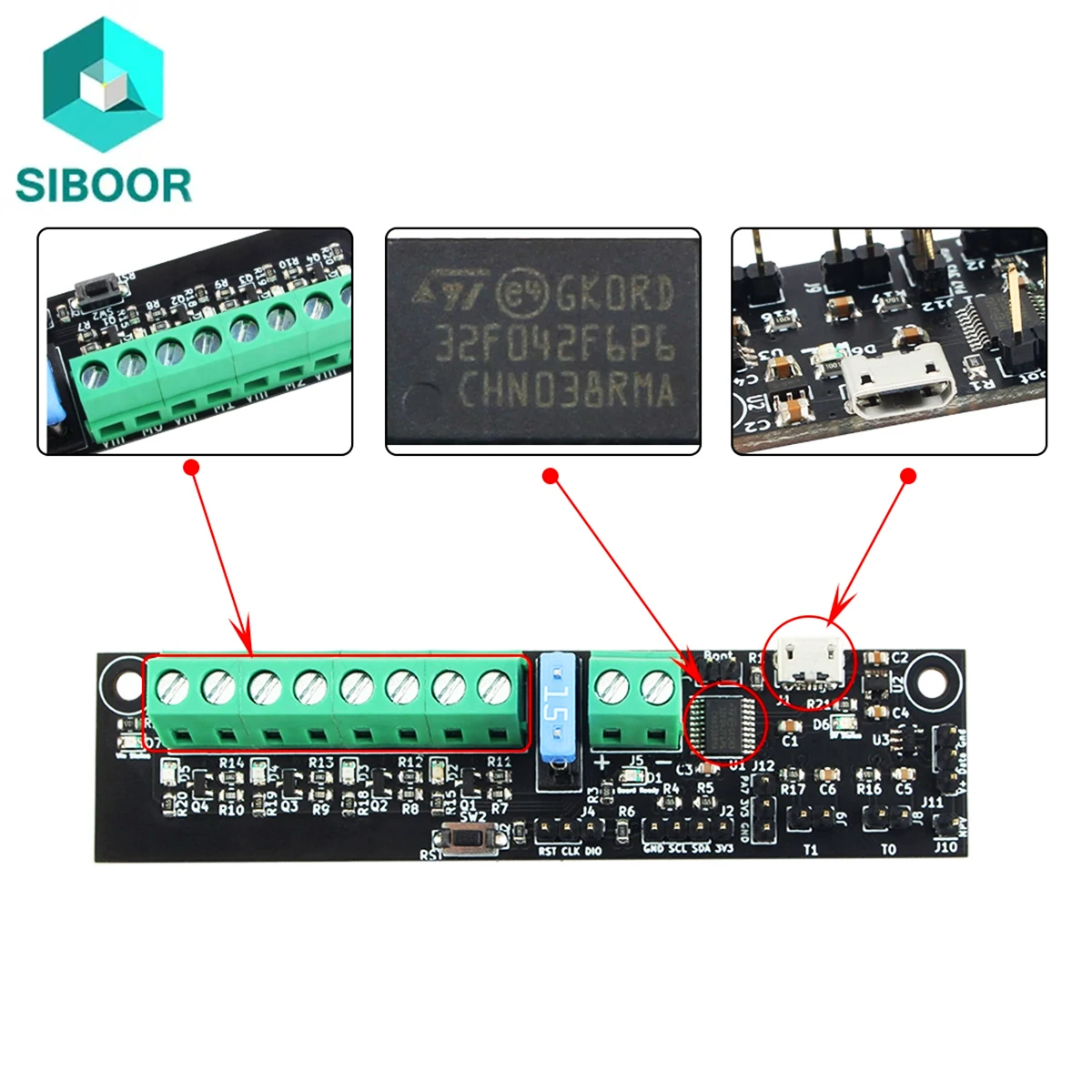 Expansion Board Klipper Expander Board for Voron V2.4 3D Printer Accessories DIY Parts