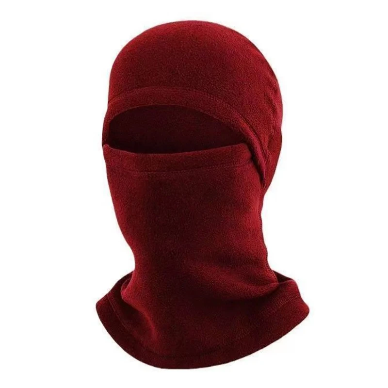 2025 New Winter Polar Coral Hat Fleece Balaclava Men Face Warmer Beanies Thermal Head Cover Tactical Sports Scarf Caps