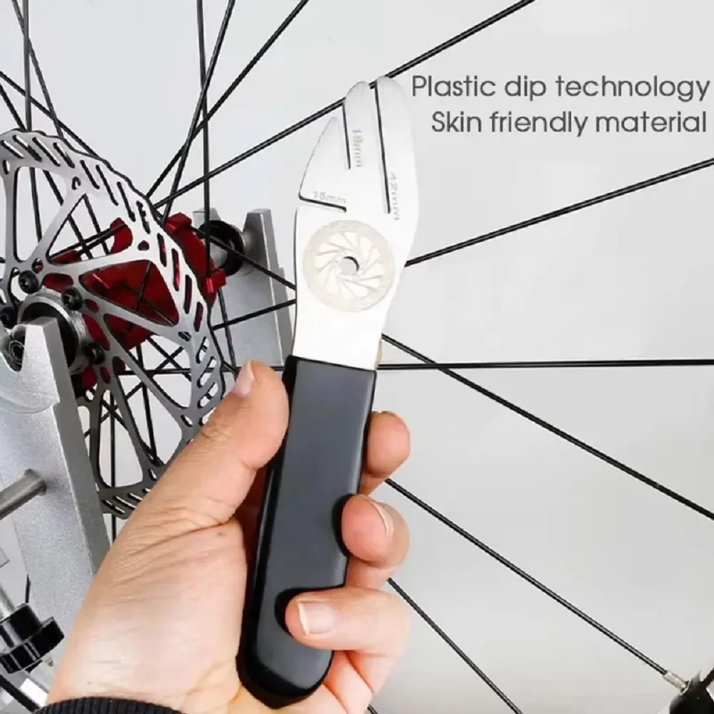 AliExpress NONE Bicycle tool Disc brake rotor alignment adjustment tool Flattening correction wrench Stainless steel bicycle brake repair tool