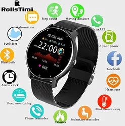 Inteligentny zegarek męski Bluetooth Call 24H Pulsometr Kobiety Fitness sportowy IP67 Wodoodporny inteligentny zegarek dla Androida IOS 2024 Nowość