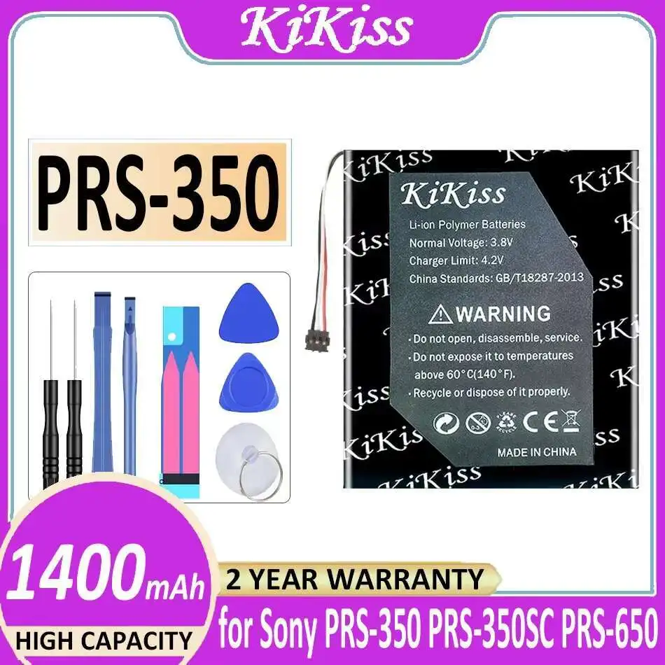 

For Sony PRS-350 PRS-350SC E-Book Reader Battery, 1400mAh Compact and Efficient