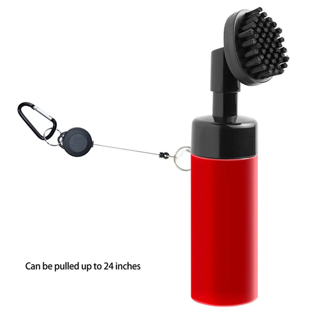 Leakproof Golf Club Groove Water Brush Nozzle Design Press Type Golf Reservoir Tube with Leakproof Reservoir Tube Lightweight