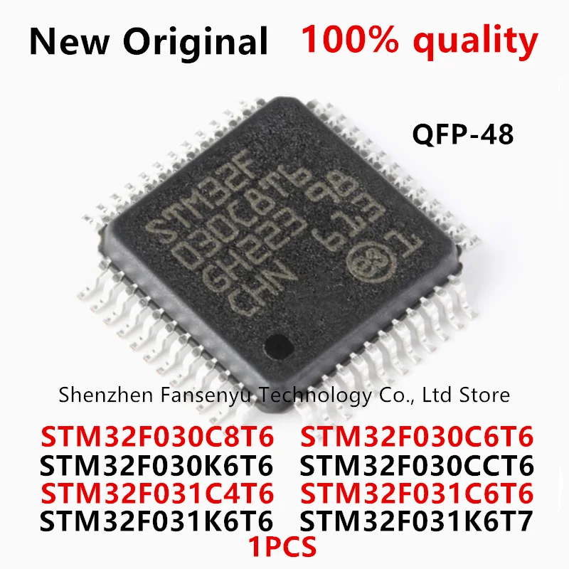 

(1piece)100% New STM32F030C8T6 STM32F030C6T6 STM32F030K6T6 STM32F030CCT6 STM32F031C4T6 STM32F031C6T6 STM32F031K6T6 STM32F031K6T7