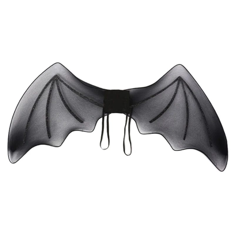 Bat Wings-Lifelike Devil Wings Elf Wings Performance Props for Halloween Party