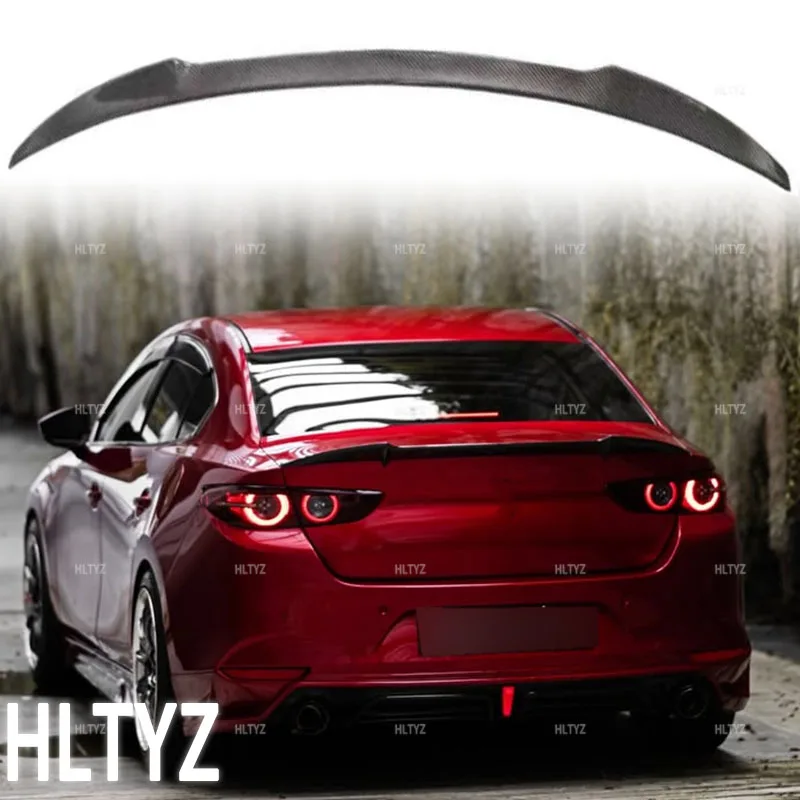 

Suitable for 2020-2024 Mazda 3 Axela premium carbon fiber/FRP material AE style turbulence wing decorative lip components