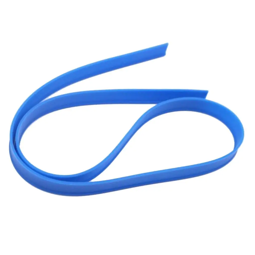 Reemplazo de goma de escobilla de goma de 41 pulgadas, espejo, ducha, automóvil, automóvil - Azul