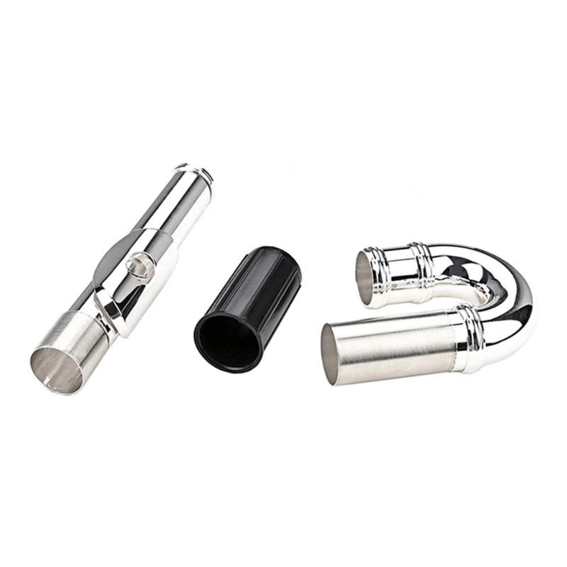Flute Curved for Head Joint Elbow Straight Pipe Musical Instrument Replacement P
