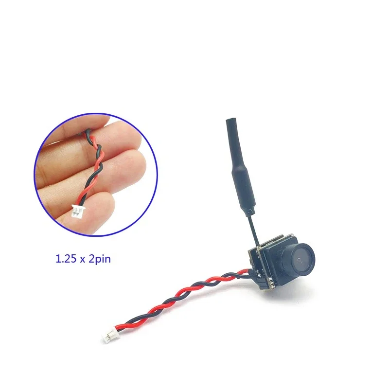 Микрокамера S25 5.8G 48CH 25mW 600TVL AIO FPV