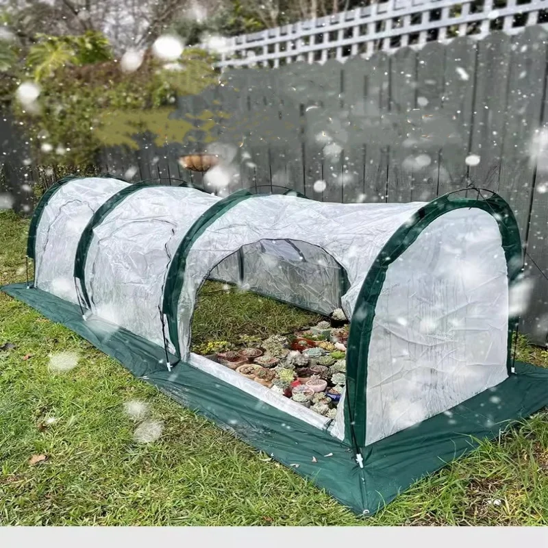 Plant insulation shed Flower shed Free assembly greenhouse Warm greenhouse in winter collapsible flower frost cover outdoor heat