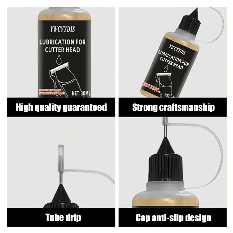 زيوت التشحيم الاحترافية لقص الشعر |   مناسبة للمقص والقادين والقصاصات الكهربائية، تمنع الشيخوخة والأكسدة، 30 مل