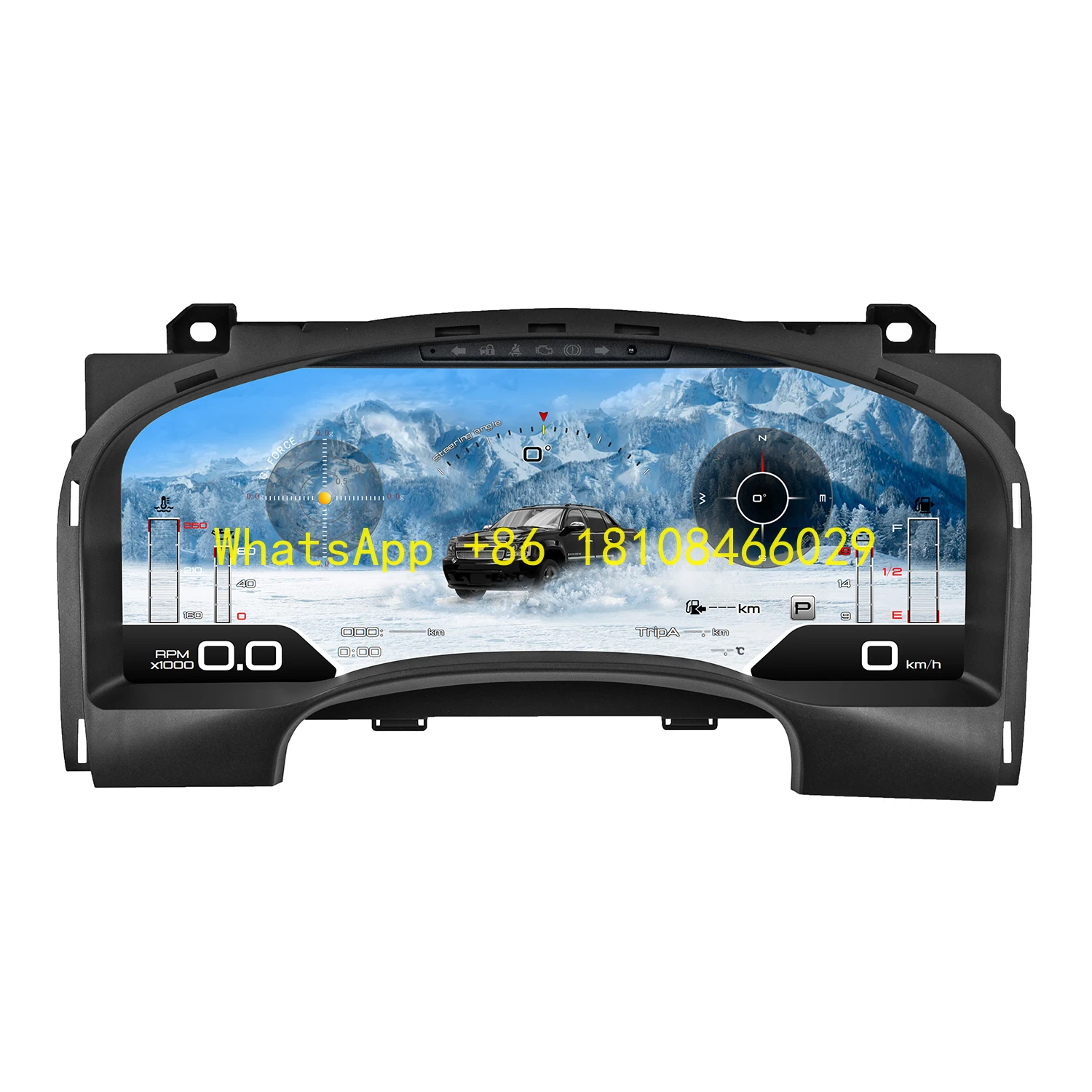 

15.1" Car LCD Digital Cluster Instrument Speedometer Panel for Chevrolet Silverado Tahoe Suburban GMC Yukon Sierra 2007 - 2013