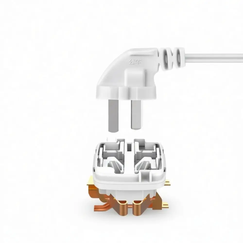 Multiple Outlet Extension Cord Power Strip With Individual Switches Household Office Safety Electric Socket Hub Board