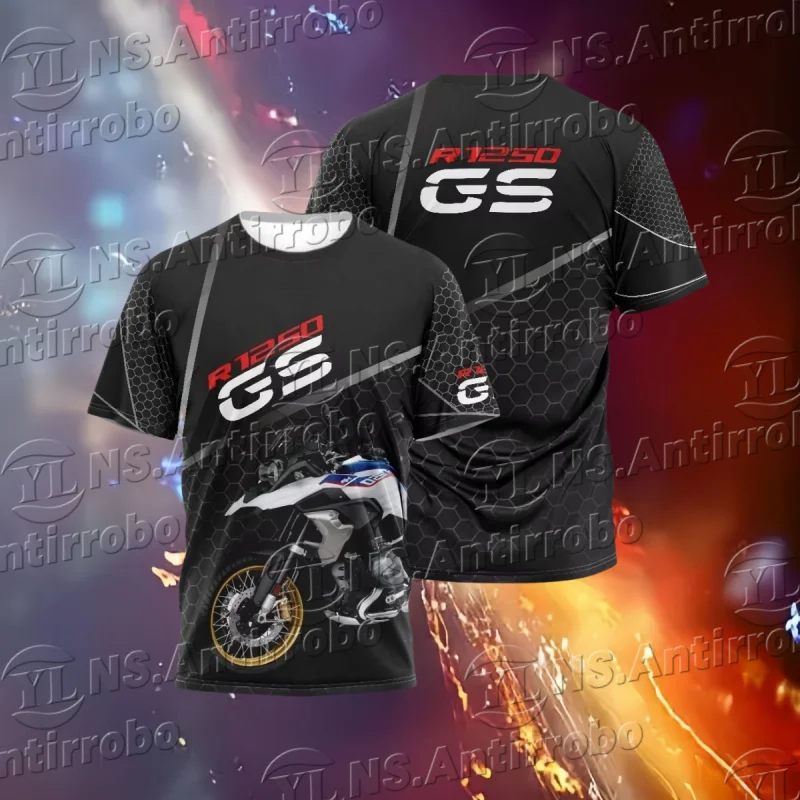 

R1250 GS Motorrad для мотоциклов BMW, спортивные гоночные майки ADVENTURE, спортивная дорожная футболка для верховой езды, летняя быстросохнущая черная футболка