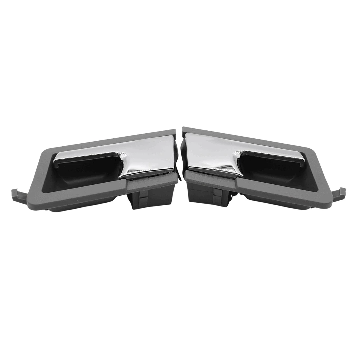 Car Interior Chrome Left/Right Inner Door Handle Replacement for VW T4 1990-2003 Car Accessories