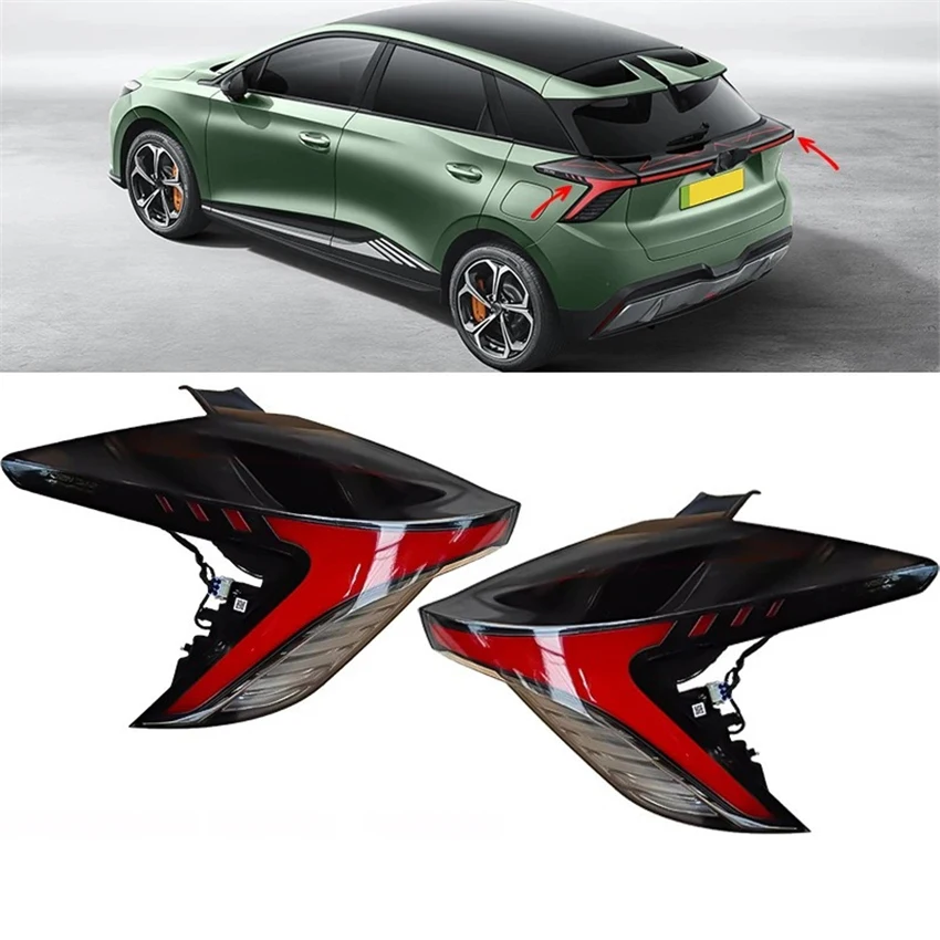 

LED Car Tail Light Assembly For MG Mulan MG4EV 2022 2023 2024 Rear Light Taillight Rear Bumper Light Tail Lamp Brake Light