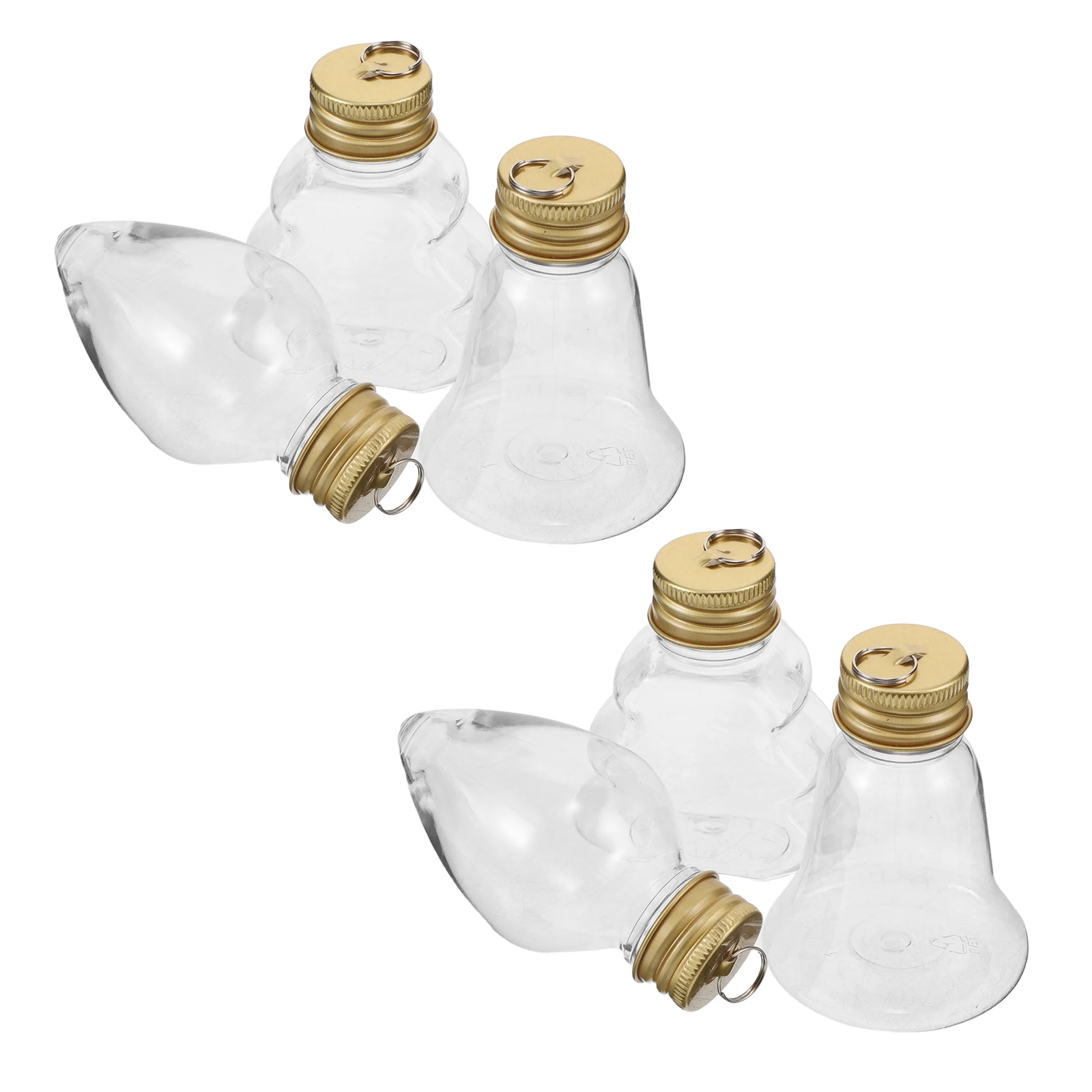 

24Pcs Christmas Tree Hanging Ornaments High Wishing Bottle Pendants for Holiday Treat Containers