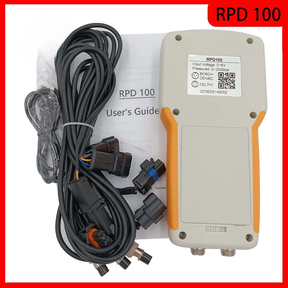 RPD100 CR-A CR Common Rail Pressure Diagnoser Tester for Bosch Delphi Denso Sensor Pressure Sensor Tester Auto Repair Diagnoser