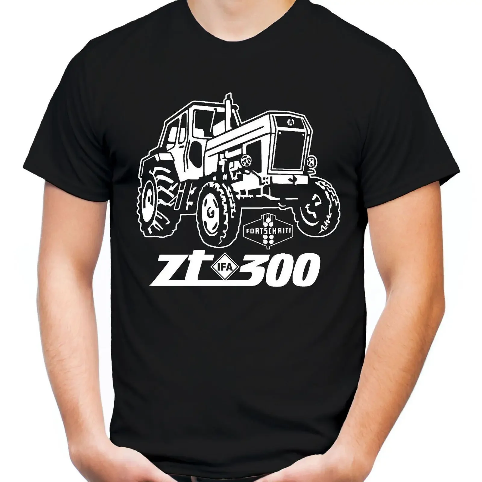 Traktor ZT 300 T Shirt Fortschritt DDR Trabant Simson 303 305 IFA LPG Ossi vintage Washed graphic Comfortable Slightly Stylish