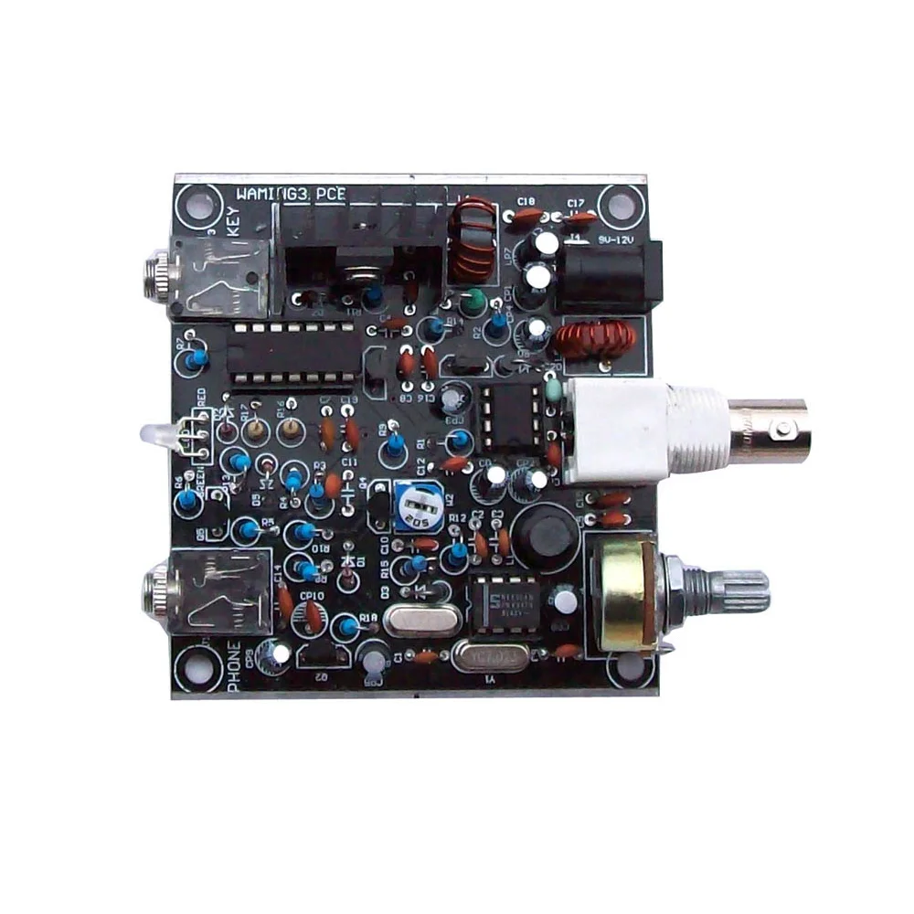 Imagem -03 - Transceiver Receiver Telegraph Rádio Ham Receber Transmissão Estação de Rádio de Ondas Curtas Máquina Qrp v3 Frog Sound 7.023mhz cw