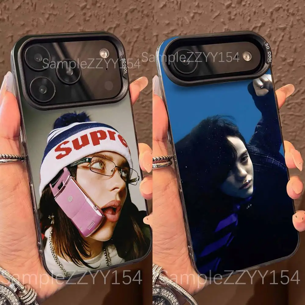 

Hit Me Hard And Soft B-BillieS Phone Case For iPhone 17,16,15,14,13,12,X,8,Pro,Max,Plus,E,SE4,Air,Mini Black IMD Matte