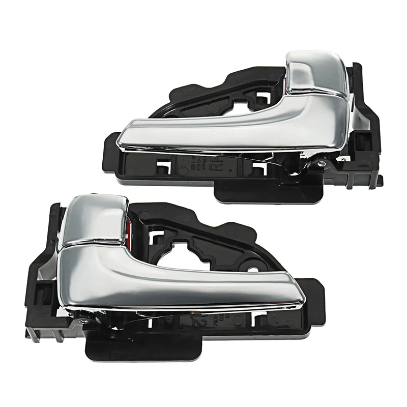 

1Pair Car Inside Door Handle Trim 82610-25010 82620-25010 For Hyundai Tucson Ix35 2010-2015 Chrome Latch Handle Replacement