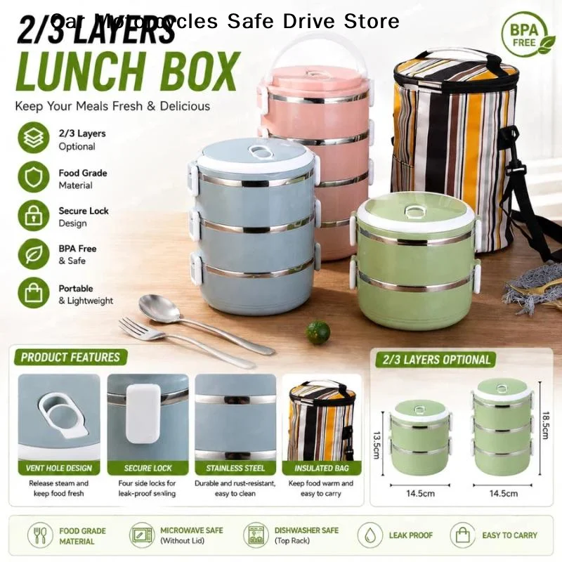 【M】410 Paslanmaz Çelik Sıcak Y - Bento Box Two Tier incelemesi ve fiyatı