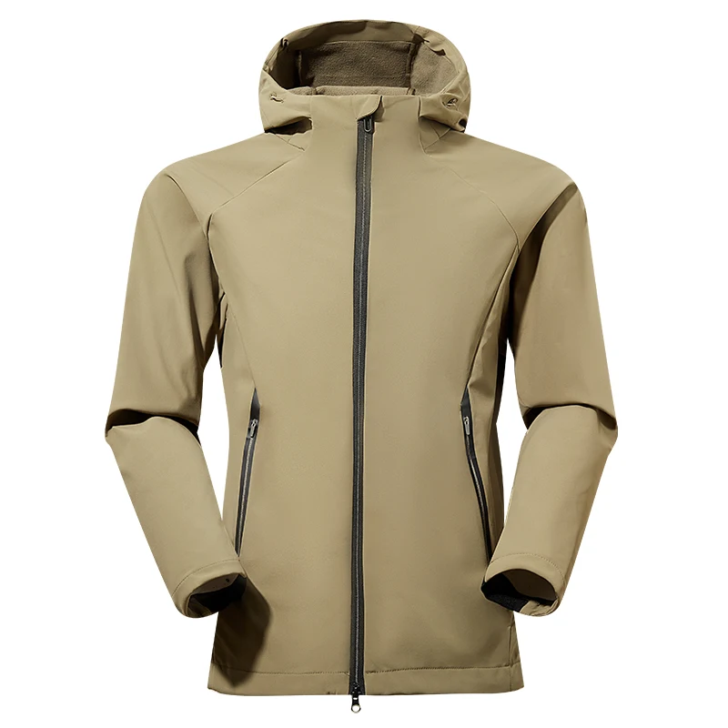 

Outdoor ARC's Same Style Autumn and Winter Men's Cycling Sports Windproof Fishing and Hiking Composite Fleece Soft Shell Jacket