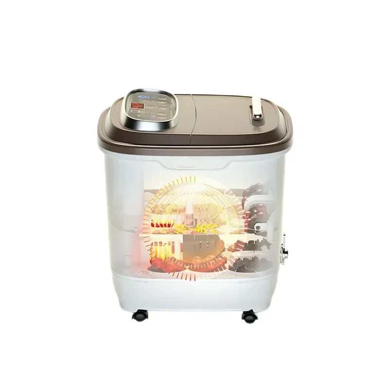 Luxurious Home Electric Massage Footbath Heated Constant Temperature Fully Automatic Foot Spa Machine Deep Barrel Foot Massager