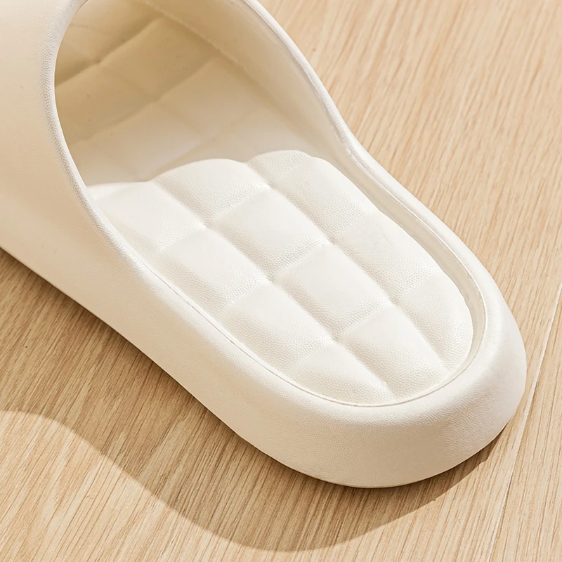 Women Summer Slippers Indoor Comfortable Soft Bottom Bathroom Anti-slip Fashionable Casual Home Couple Shoes image 6