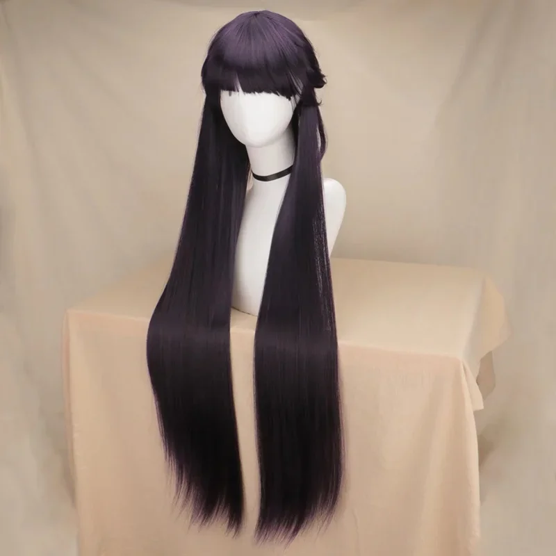 تأثيري أنيمي زواج سعيد ميو Saimori شعر مستعار تأثيري طويل الاصطناعية الشعر هالوين شعر مستعار للحفلات مع الانفجارات + غطاء شعر مستعار HH1299
