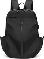 Nylon Backpack with USB Port Large Capacity Laptop Backpack for Travel School Outdoor Sports Fashion Men Women Ladies' Bag Daypa